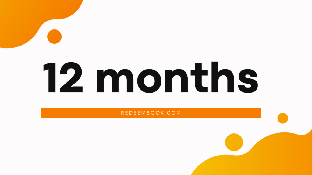 How many weeks are there in 12 months