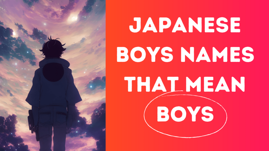 Japanese Boys Names that Mean Star